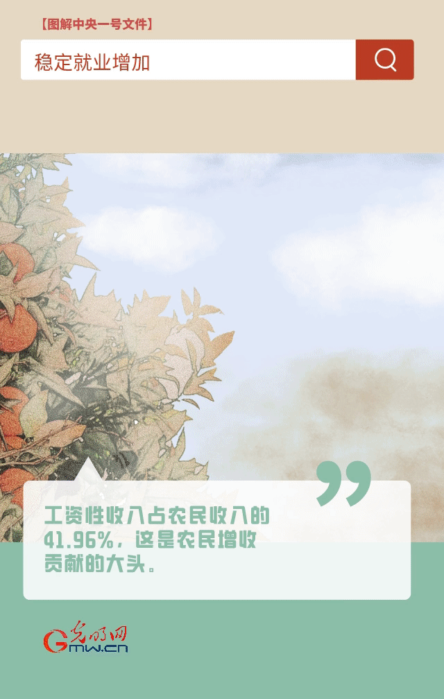 【圖解中央一號(hào)文件】“動(dòng)”漫海報(bào)丨今年如何讓農(nóng)民的“錢袋子”鼓起來(lái)？