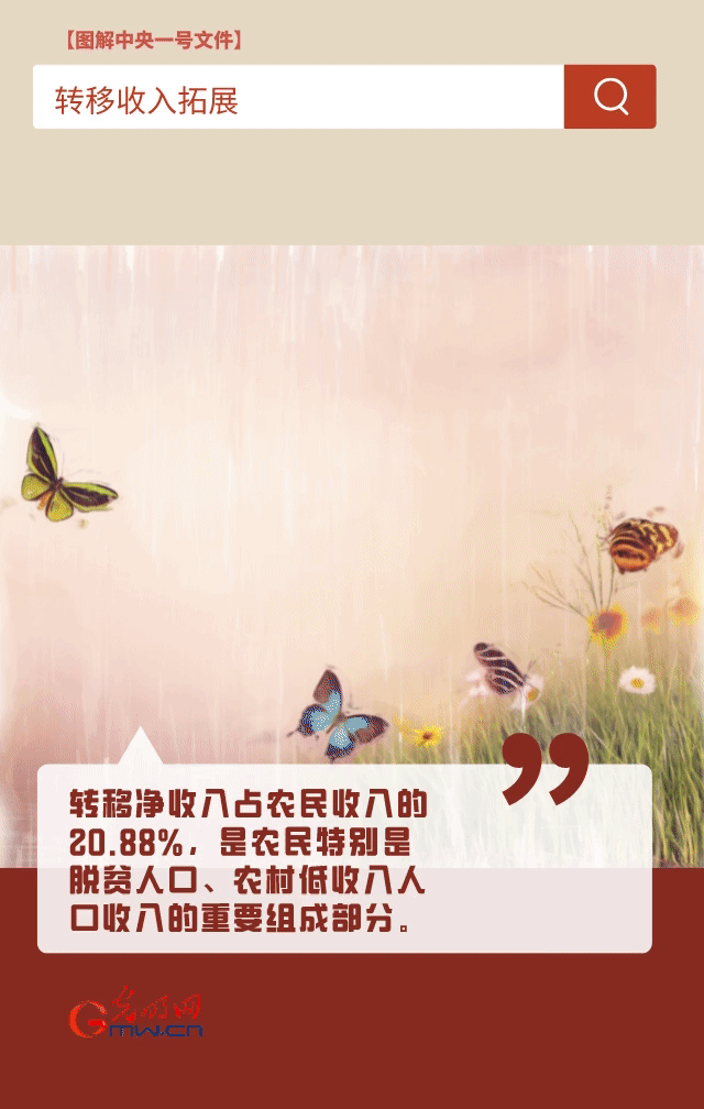 【圖解中央一號(hào)文件】“動(dòng)”漫海報(bào)丨今年如何讓農(nóng)民的“錢袋子”鼓起來(lái)？