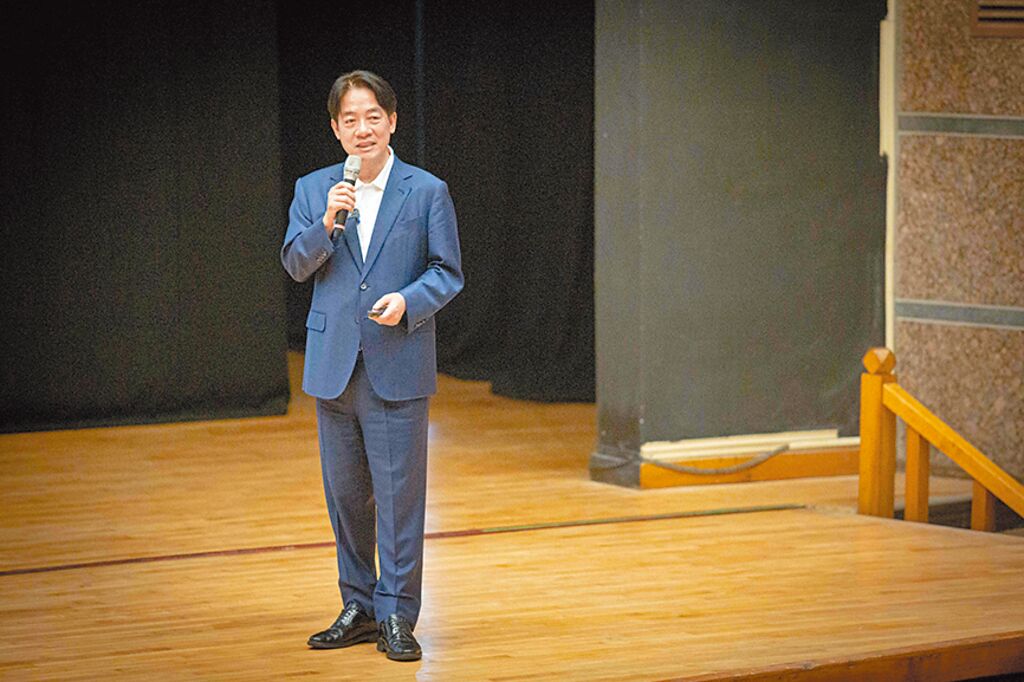 賴清德。臺灣“中時新聞網(wǎng)”資料圖