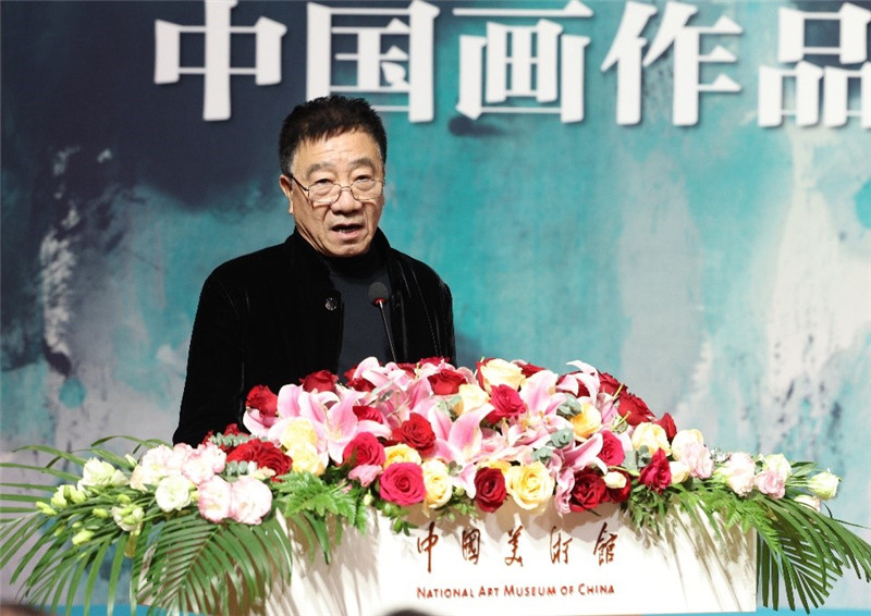 任建國致辭。主辦方供圖