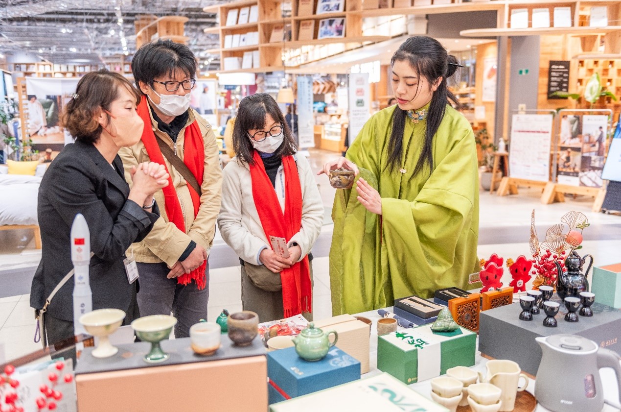 活動現(xiàn)場。中國駐大阪旅游辦事處供圖