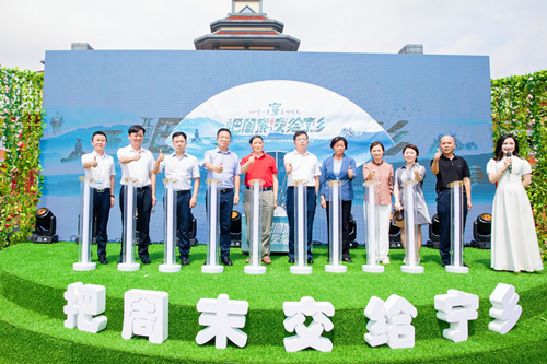 2022年寧鄉(xiāng)文化旅游節(jié)暨寧鄉(xiāng)文旅品牌營銷發(fā)布會現(xiàn)場。受訪單位供圖