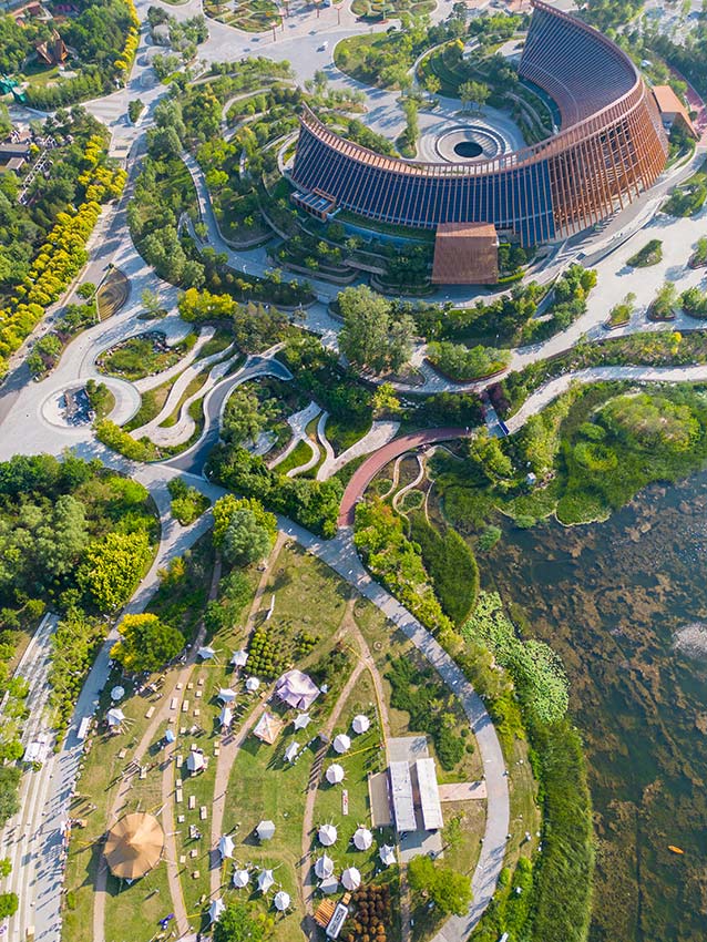 北京世園公園露營文化節(jié)開幕。張立峰攝