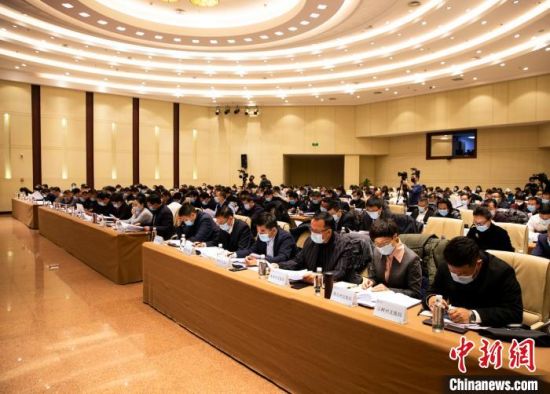 圖為會(huì)議現(xiàn)場(chǎng)。青海省文化和旅游廳供圖