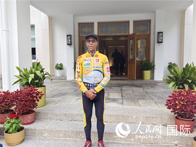 9月6日，卡里姆·穆斯塔在摩洛哥駐華大使官邸。人民網(wǎng)記者 王晶攝