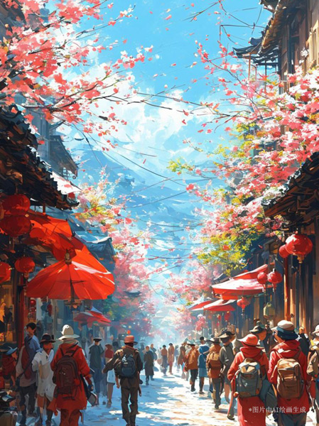 【巳巳如意萬象新】漫評丨紅紅火火中國年，照見新年新圖景
