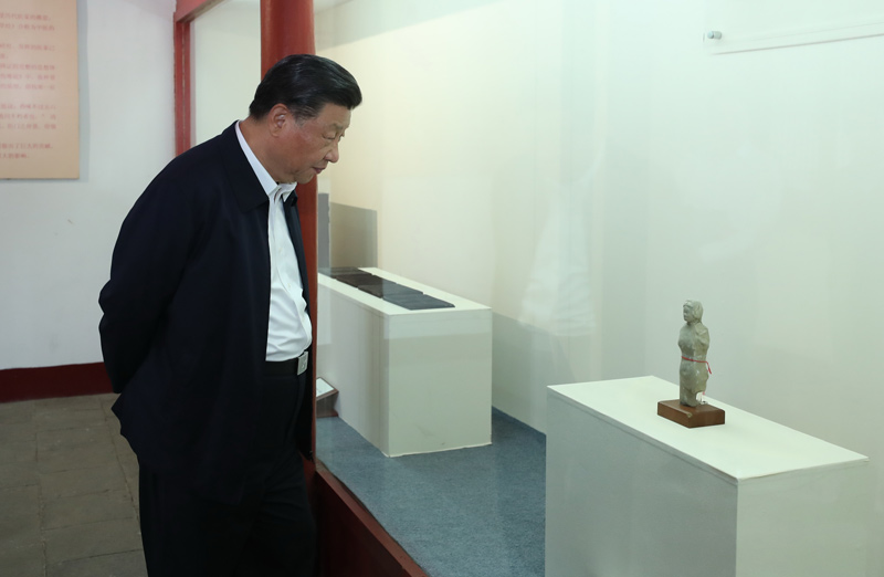 2021年5月12日，習(xí)近平總書記在南陽市考察東漢醫(yī)學(xué)家張仲景的墓祠紀(jì)念地醫(yī)圣祠。