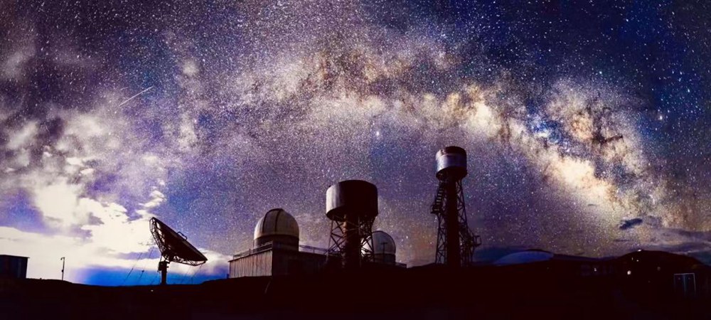 阿里暗夜星空。貢覺群培攝